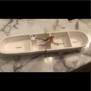 Mud Pie Soup Topping Server